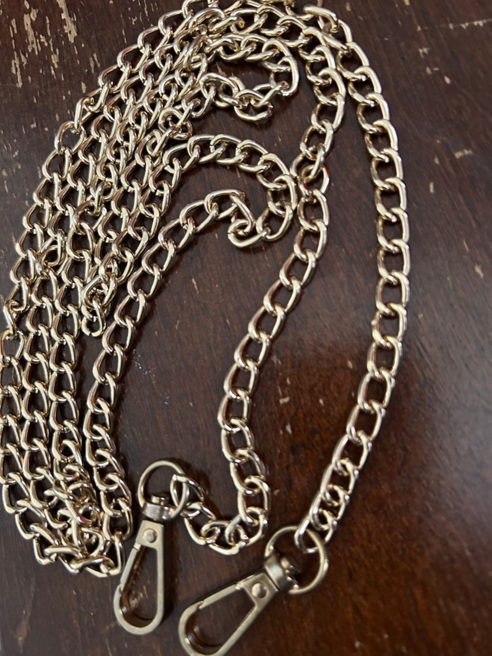 Gold Chain Bag Strap replacement